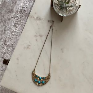 Necklace with stone detailing